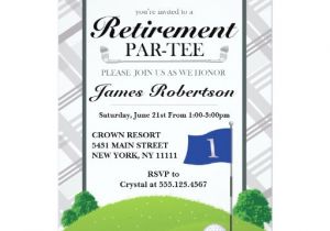 Golf Retirement Party Invitations Golf Retirement Party Invitations Zazzle