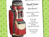 Golf Retirement Party Invitations Golf themed Party Invitations Announcingit Invitation Shop