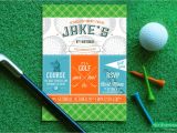 Golf themed Party Invitations Free Printable Golf Birthday Invitations
