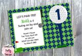 Golf themed Party Invitations Kitchen Dining