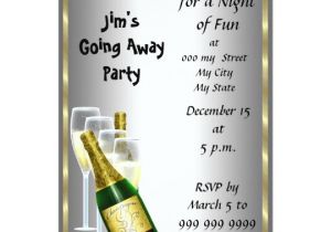 Goodbye Party Invitation Wording Funny Farewell Party Invitation Card