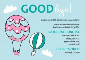 Goodbye Party Invitation Wording Funny Going Away Party Ideas Great Bon Voyage Party Ideas and