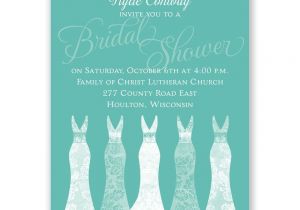 Gorgeous Bridal Shower Invitations Simply Gorgeous Mini Bridal Shower Invitation