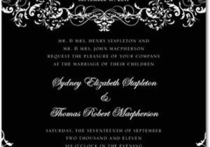 Goth Wedding Invitations Goes Wedding Stylish Gothic Wedding Invitation Design