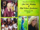 Graduation and 18th Birthday Party Invitations and the Invitation We Sent Out