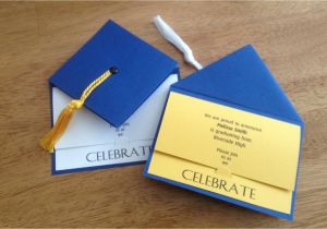 Graduation Cap Invitations Cards Graduation Party Invitation Graduation Cap School Colors