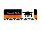 Graduation Invitation Address Labels Graduation Return Address Labels Class Of Zazzle