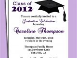 Graduation Invitation Card Sample Graduation Party or Announcement Invitation by thatpartychick