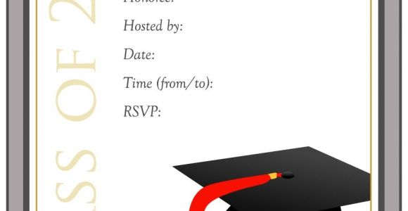 Graduation Invitation Free Templates 40 Free Graduation Invitation Templates Template Lab