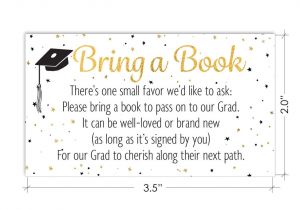 Graduation Invitation Inserts Books for Grad Request Cards Graduation Party Invitation