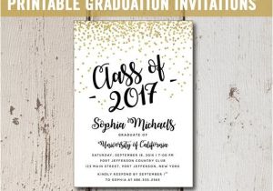 Graduation Invitation Printing College Graduation Invitation Printable High School
