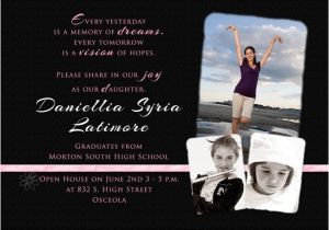 Graduation Invitation Quotes and Sayings Hope Dreams Quote Graduation Announcement Photos