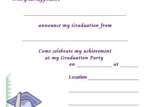 Graduation Invitations Free Printable 40 Free Graduation Invitation Templates Template Lab