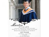 Graduation Invitations Masters Degree Graduation Photo Mantel Invitation 5 Quot X 7 Quot Invitation Card