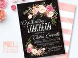 Graduation Lunch Invitation Items Similar to Boho Graduation Luncheon Invitation