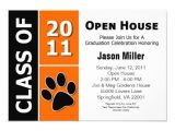 Graduation Open House Invitations Graduation Open House 3 5 Quot X 5 Quot Invitation Card Zazzle