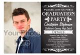 Graduation Paper for Invitations Rustic Slate Vintage Custom Graduation Party Photo 5×7