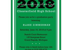 Graduation Party Invitation Borders Simple Border High School Grad Party Invitations Paperstyle