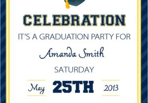 Graduation Party Invitation Examples Invitation Wording for College Graduation Party Choice