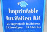 Graduation Party Invitation Kits Amscan Graduation Party Imprintable Invitation Kit