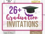 Graduation Party Invitations for Two 26 Graduation Party Invitations for High School or