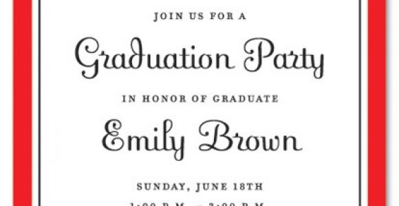 Graduation Party Invitations Wording Examples Graduation Party Invitations Party Ideas
