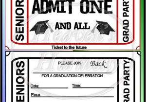 Graduation Party Ticket Invitations Graduation Party Invitations Graduation Party Ticket