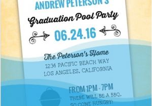 Graduation Pool Party Invitation Ideas Graduation Pool Party Ideas Decorations Invitations