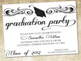 Graduation Reception Invitations Unique Ideas for College Graduation Party Invitations