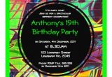 Graffiti Birthday Party Invitations Graffiti Birthday Invitation