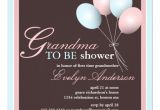 Grandma Baby Shower Invitations Personalized Grandmother Baby Shower Invitations