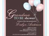 Grandma Baby Shower Invitations Personalized Grandmother Baby Shower Invitations