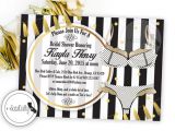 Great Gatsby themed Bridal Shower Invitations Great Gatsby Bridal Shower Invitation Lingerie by socalcrafty
