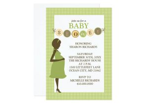 Green and Yellow Baby Shower Invitations Green and Yellow Baby Shower Invitation