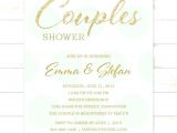Green Bridal Shower Invitation Wording Couple Shower Invitations Couple Cheap Couple Baby Shower