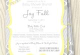 Grey and Yellow Baby Shower Invites Yellow and Grey Baby Shower Invitation 5×7