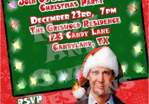 Griswold Christmas Party Invitations 5 X 7 Printable Christmas Vacation Christmas Party