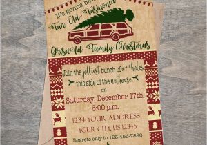 Griswold Christmas Party Invitations Christmas Vacation Invitation Griswold Christmas Party