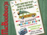 Griswold Christmas Party Invitations Griswold themed Christmas Vacation Holiday Party Invitation On