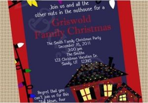 Griswold Christmas Party Invitations Honor Clark Griswold In Style with This Fun Christmas