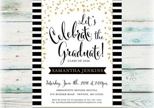Hallmark Graduation Invitations Classic Graduation Party Invitation Digital File
