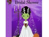Halloween Bridal Shower Invitations Halloween Bridal Shower Invitation Frankenstein