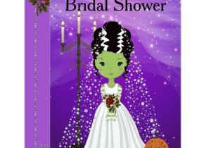 Halloween Bridal Shower Invitations Halloween Bridal Shower Invitation Frankenstein