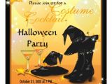 Halloween Cocktail Party Invitation Enchanting Cocktail Witches Halloween Party Invite