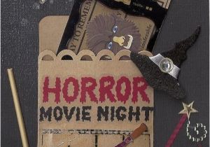 Halloween Movie Party Invitations Halloween Movie Night Invitation Idea