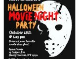 Halloween Movie Party Invitations Halloween Party Invitation Movie Night Mask