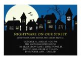 Halloween Movie Party Invitations Scary Movie Halloween Party 3 5×5 Paper Invitation Card