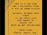 Halloween Party Poem Invite Tips Easy to Create Halloween Party Invitation Wording