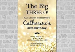 Handmade 50th Birthday Invitations Amazon 30th 40th 50th 60th Birthday Invitation