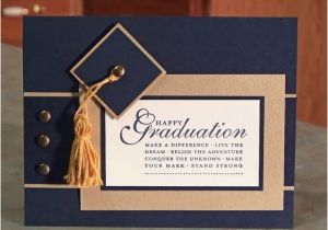 Handmade Graduation Invitations Handmade Stampin Up Happy Grad Cap and Tassel Graduation